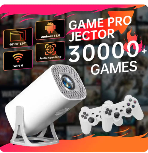 Game Console Projector P30MAX HD Wireless Projection Screen Man-Machine Boxing King